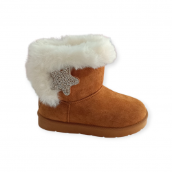 Giardino D'Oro μποτάκι (Ugg) GD5596 Κάμελ