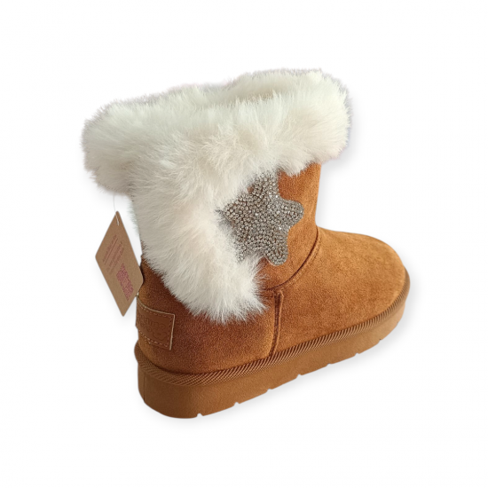 Giardino D'Oro μποτάκι (Ugg) GD5596 Κάμελ Giardino D'Oro μποτάκι (Ugg) GD5596 Κάμελ