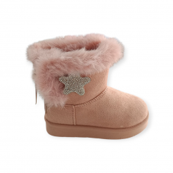 Giardino D'Oro  μποτάκι (Ugg)  GD5596 ροζ