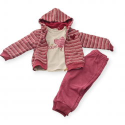 In July σετ φόρμας 3 τμχ φουξ FC2315 (1-5 ετών)