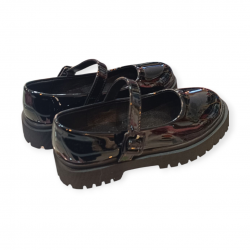 Zak Shoes Loafers/παπούτσι(31-36) μαύρo/λουστρίν SD12250