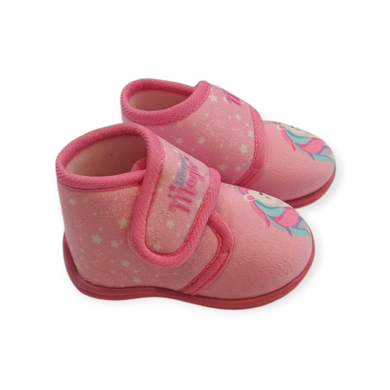 Zak shoes παντοφλάκια Unicorn SD42011 ροζ