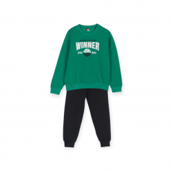 JOYCE σετ φόρμας πράσινο φούτερ 2464121