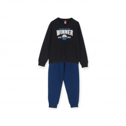 JOYCE σετ φόρμας μαύρη φούτερ 2464121