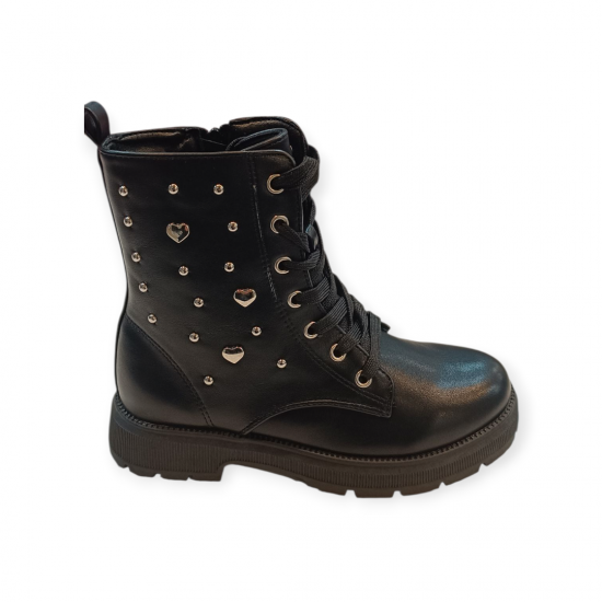 IQ KIDS αρβυλάκι/μποτάκι μαύρο (31-38) KARDIA-195