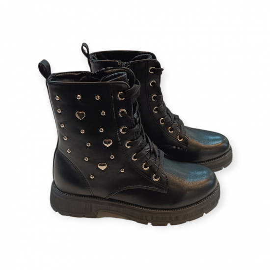 IQ KIDS αρβυλάκι/μποτάκι μαύρο (31-38) KARDIA-195