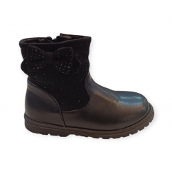 IQ KIDS μποτάκι μαύρο RIVA-175