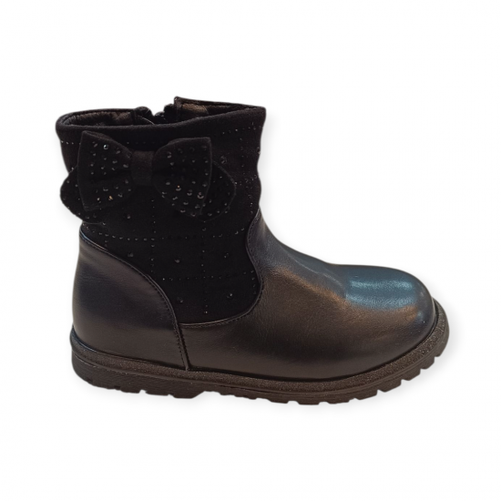 IQ KIDS μποτάκι μαύρο RIVA-175