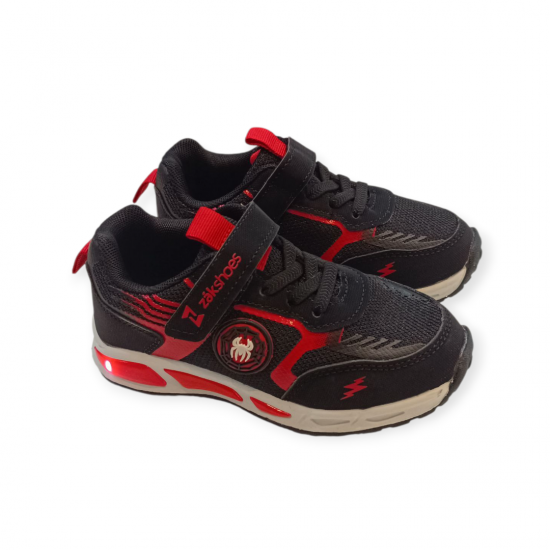 Zak shoes Αθλητικό με φωτάκι Spiderman SD26057