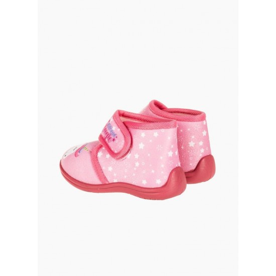 Zak shoes παντοφλάκια Unicorn SD42011 ροζ