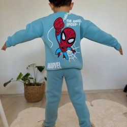 Spiderman/Marvel Φόρμα φούτερ γαλάζιο 2913 (3-4 έως 9-10 ετών)