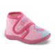 Zak shoes παντοφλάκια Unicorn SD42011 ροζ