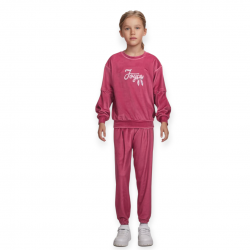 Παιδικό Σετ Φόρμας Βελούδο Ροζ 2563154