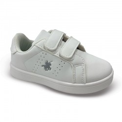 SmartKids Παιδικά Sneakers με Σκρατς Λευκά SD26-K677