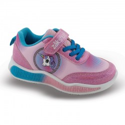 ZakΠαιδικά Sneakers με Σκρατς Ροζ SD26052