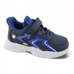 SmartKids Παιδικά Sneakers με Σκρατς Μπλε SD29008