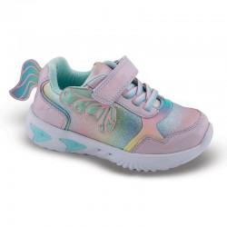  Zak Παιδικά Sneakers με Φωτάκια Μωβ SD29100