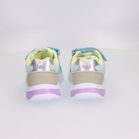 Disney Stitch Παιδικά Sneakers με Σκρατς  Γαλάζια 2300007217